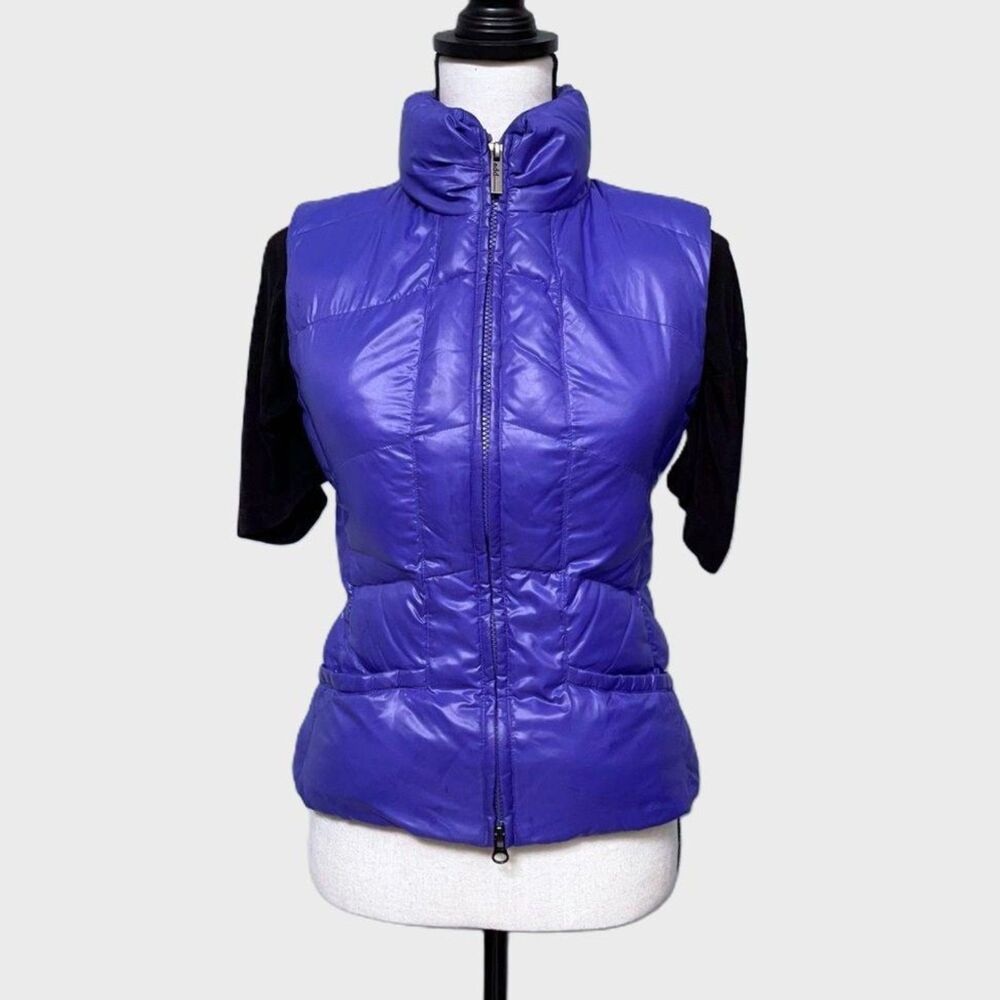 ADD Women’s Goose Down Puffer Vest Purple Size S Outerwear Gorpcore